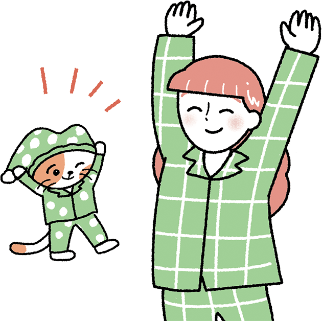 不眠が治った女性