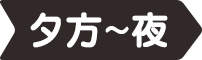 夕方〜夜